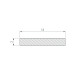 Полоса Arlight ARH-W12-3000 BLACK (Алюминий) 063282