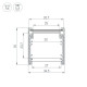 Профиль Arlight LINE-3535-BENT-SIDE-2000 ANOD BLACK (Алюминий) 066908