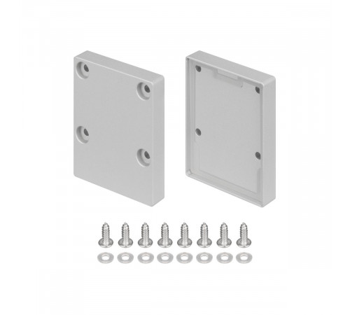 Заглушка Arlight IP-LINE-4050 SILVER глухая (Металл) 055285