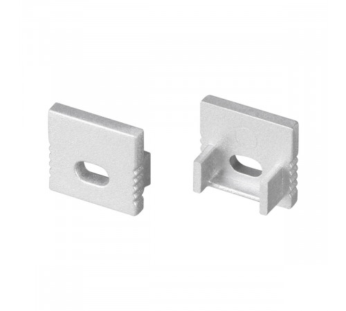 Заглушка Arlight FANTOM-W12 SILVER с отверстием (Пластик) 063072
