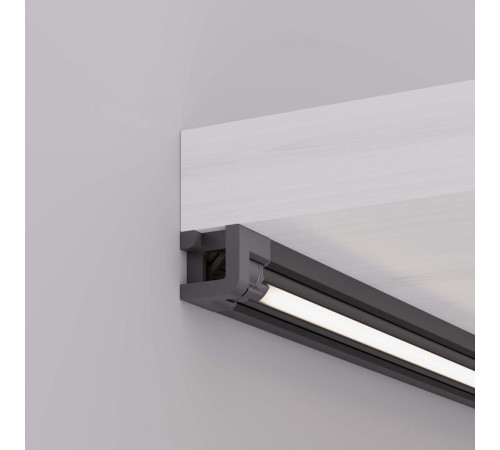 Профиль с экраном Arlight SL-KANT-H10-ROTATE-2000 IRON GREY (Алюминий+пластик) 055331