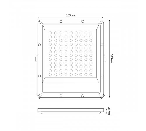 Прожектор Uniel ULF-F51D-150W/6500K IP65 200-240V GREY UL-00012760 Прожектор Uniel ULF-F51D-150W/6500K IP65 200-240V GREY UL-00012760