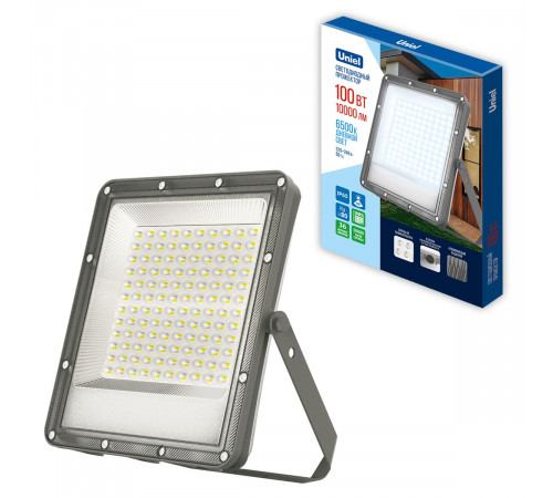 Прожектор Uniel ULF-F51D-100W/6500K IP65 200-240V GREY UL-00012759 Прожектор Uniel ULF-F51D-100W/6500K IP65 200-240V GREY UL-00012759