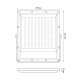 Прожектор Uniel ULF-F51D-200W/6500K IP65 200-240V GREY UL-00012761