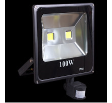 Прожектор Reluce 54100-0.2-001QY LED100W+SENSOR BK