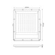 Прожектор Uniel ULF-F51D-100W/6500K IP65 200-240V GREY UL-00012759