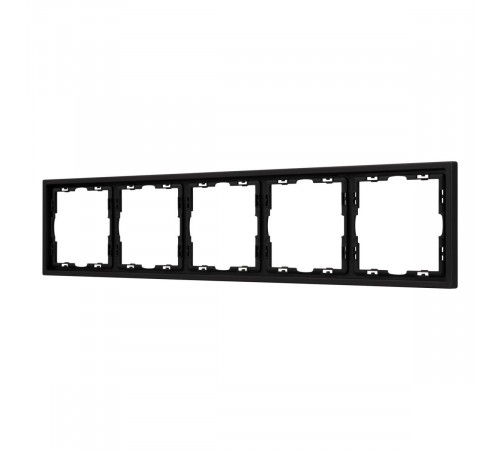 Рамка пластиковая Arlight FRM-NOBE-SFPL-5-BK 054228