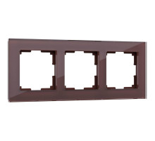 Рамка на 3 поста Werkel Favorit мокко W0031118 4690389159879