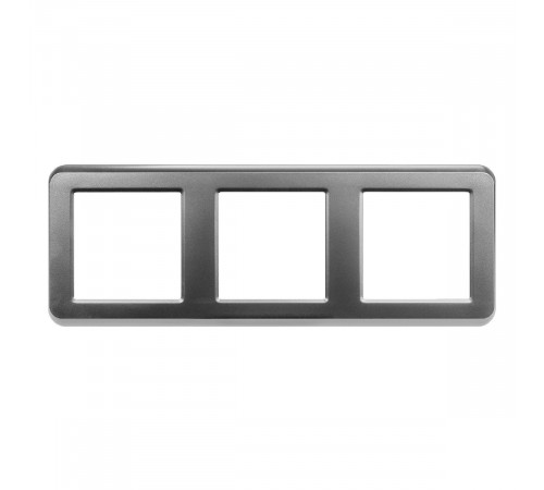 Рамка пластиковая Arlight FRM-VERSA-PL-3-GR 043785 Рамка пластиковая Arlight FRM-VERSA-PL-3-GR 043785