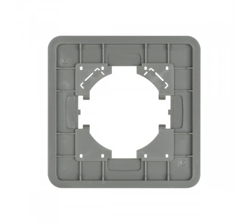 Рамка алюминиевая на 1 пост Arlight FRM-AKIRY-AL-1-SR 049680 Рамка алюминиевая на 1 пост Arlight FRM-AKIRY-AL-1-SR 049680