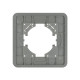 Рамка алюминиевая на 1 пост Arlight FRM-AKIRY-AL-1-SR 049680