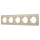 Рамка на 5 постов стеклянная Arlight FRM-OMALI-GS-5-GD 049707