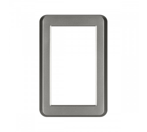 Рамка пластиковая на 2 поста Arlight FRM-VERSA-PL-D-GR 043773 Рамка пластиковая на 2 поста Arlight FRM-VERSA-PL-D-GR 043773
