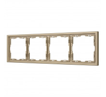 Рамка пластиковая Arlight FRM-NOBE-SFPL-4-GD 054225