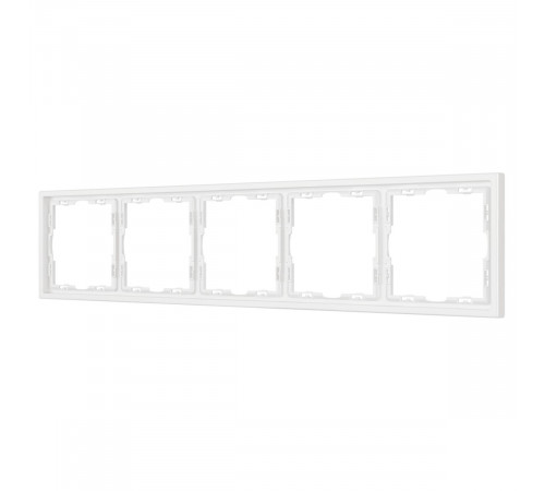 Рамка пластиковая Arlight FRM-NOBE-SFPL-5-WH 054227