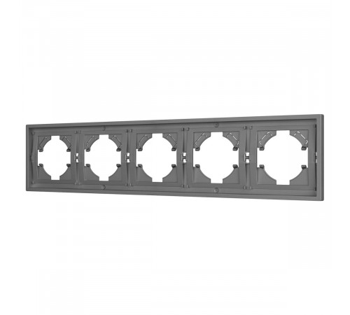 Рамка пластиковая на 5 постов Arlight FRM-TENDO-PL-5-GR 053853