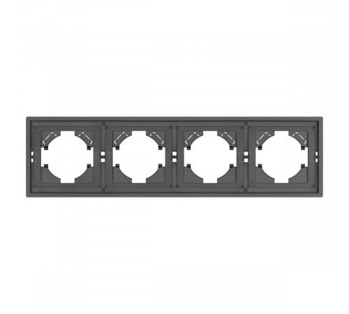 Рамка пластиковая на 4 поста Arlight FRM-TENDO-SFPL-4-GR 054655