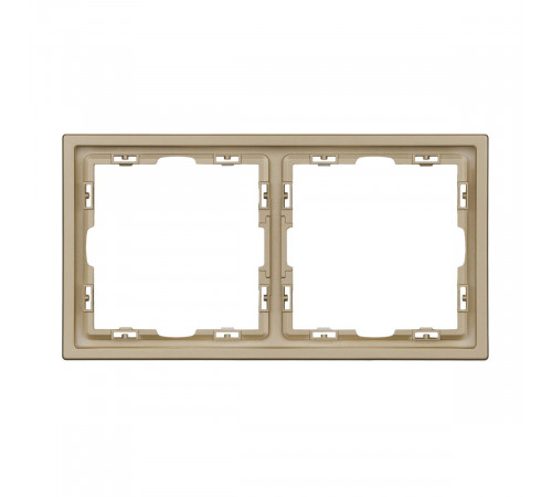 Рамка пластиковая Arlight FRM-NOBE-SFPL-2-GD 054217