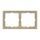 Рамка пластиковая Arlight FRM-NOBE-SFPL-2-GD 054217