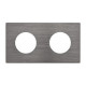 Рамка 2-местная алюминиевая Arlight FRM-PRESTO-ALR-2-GR 043874