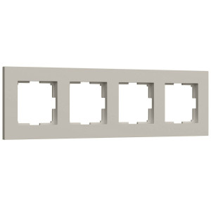 Рамка на 4 поста Werkel Slab (дымчатый софт) W0042917 4690389218453 a071628
