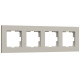 Рамка на 4 поста Werkel Slab (дымчатый софт) W0042917 4690389218453 a071628
