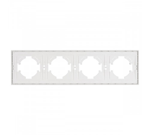 Рамка пластиковая на 4 поста Arlight FRM-TENDO-SFPL-4-WH 054656