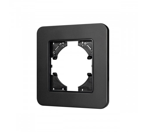 Рамка алюминиевая на 1 пост Arlight FRM-AKIRY-SFAL-1-BK 049685 Рамка алюминиевая на 1 пост Arlight FRM-AKIRY-SFAL-1-BK 049685