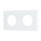 Рамка стеклянная на 2 поста Arlight FRM-GLARE-GC-2-WH 043835