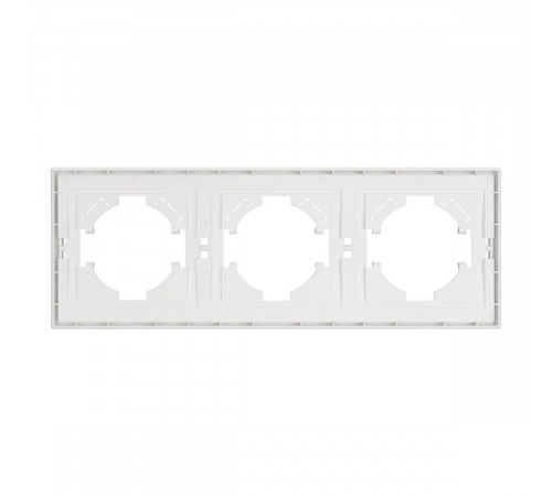 Рамка пластиковая на 3 поста Arlight FRM-TENDO-SFPL-3-GD 054651