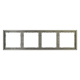 Рамка на 4 поста Voltum S70 VLS100404
