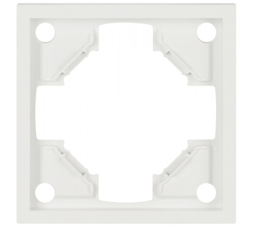 Рамка для розеток и выключателей ЭРА Galaxy 15-5001-01 на 1 пост белый Б0070834