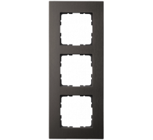 Рамка 3-постовая алюминий Brown Jasmart G1003AZ
