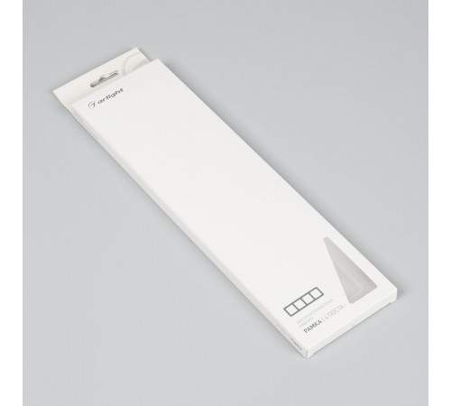 Рамка на 4 поста стеклянная Arlight FRM-OMALI-SFGS-4-GR 049718 Рамка на 4 поста стеклянная Arlight FRM-OMALI-SFGS-4-GR 049718