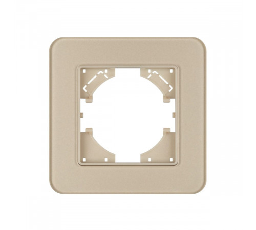 Рамка стеклянная на 1 пост Arlight FRM-OMALI-SFGS-1-GD 049679 Рамка стеклянная на 1 пост Arlight FRM-OMALI-SFGS-1-GD 049679