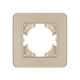 Рамка стеклянная на 1 пост Arlight FRM-OMALI-SFGS-1-GD 049679