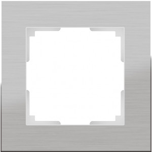 Рамка Werkel Aluminium на 1 пост алюминий WL11-Frame-01 4690389073625