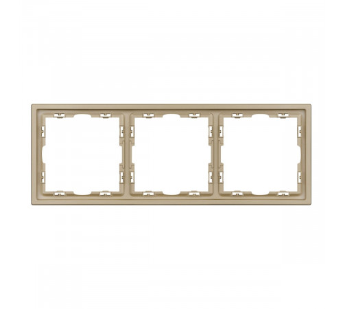 Рамка пластиковая Arlight FRM-NOBE-SFPL-3-GD 054221