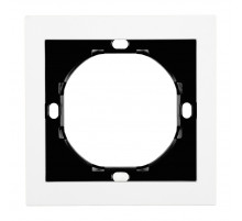 Рамка 1-местная Stekker Мия PFR00-3001-01 белая магнолия 50456