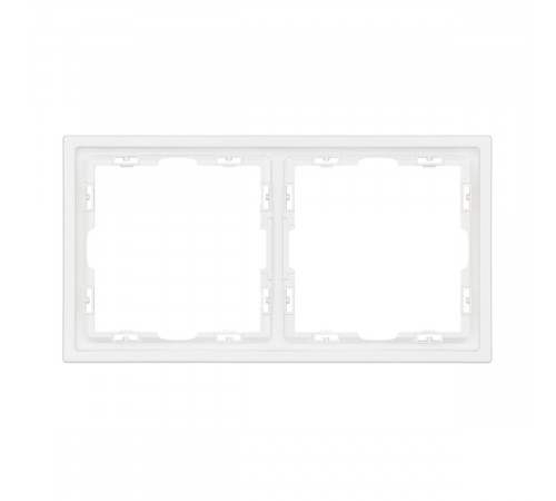 Рамка пластиковая Arlight FRM-NOBE-SFPL-2-WH 054215