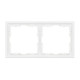 Рамка пластиковая Arlight FRM-NOBE-SFPL-2-WH 054215