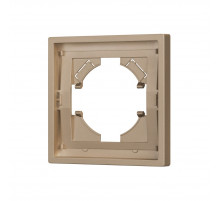 Рамка пластиковая на 1 пост Arlight FRM-TENDO-PL-1-GD 053838