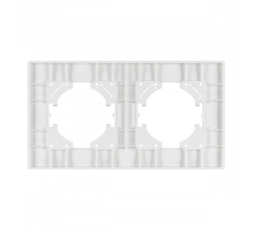 Рамка на 2 поста пластиковая Arlight FRM-PERIO-PL-2-GR 049752 Рамка на 2 поста пластиковая Arlight FRM-PERIO-PL-2-GR 049752