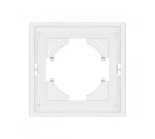 Рамка пластиковая на 1 пост Arlight FRM-TENDO-SFPL-1-WH 054645