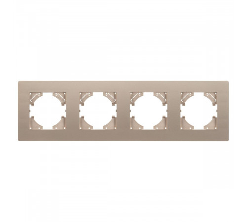 Рамка на 4 поста пластиковая Arlight FRM-PERIO-PL-4-GD 049761 Рамка на 4 поста пластиковая Arlight FRM-PERIO-PL-4-GD 049761