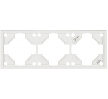 Рамка для розеток и выключателей ЭРА Galaxy 15-5003-01 на 3 поста белый Б0070854