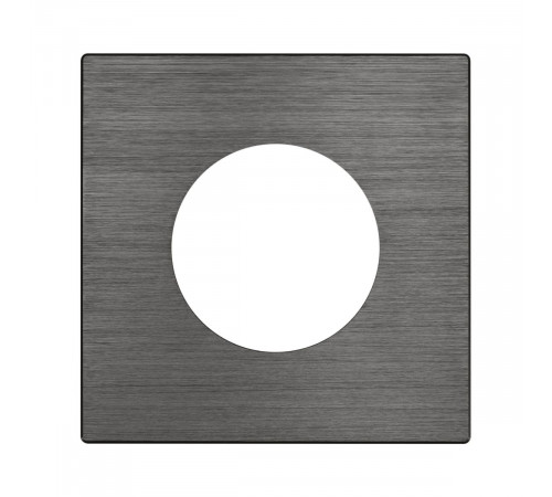 Рамка 1-местная алюминиевая Arlight FRM-PRESTO-ALR-1-GR 043877