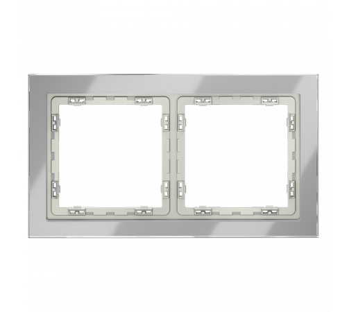 Рамка на 2 поста Voltum S70 VLS110205 Рамка на 2 поста Voltum S70 VLS110205