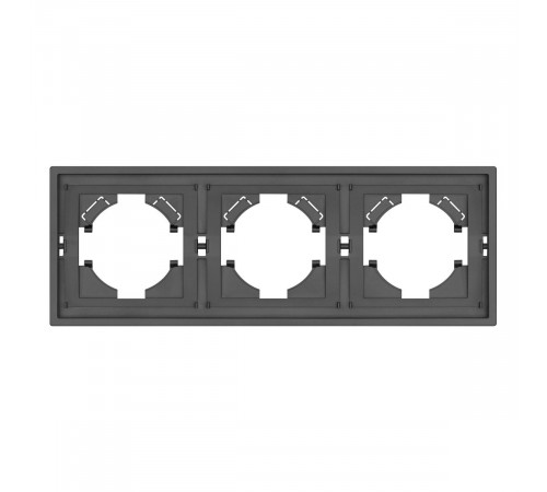 Рамка пластиковая на 3 поста Arlight FRM-TENDO-SFPL-3-GR 054652