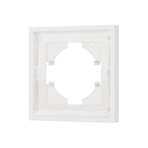 Рамка пластиковая на 1 пост Arlight FRM-TENDO-SFPL-1-WH 054645